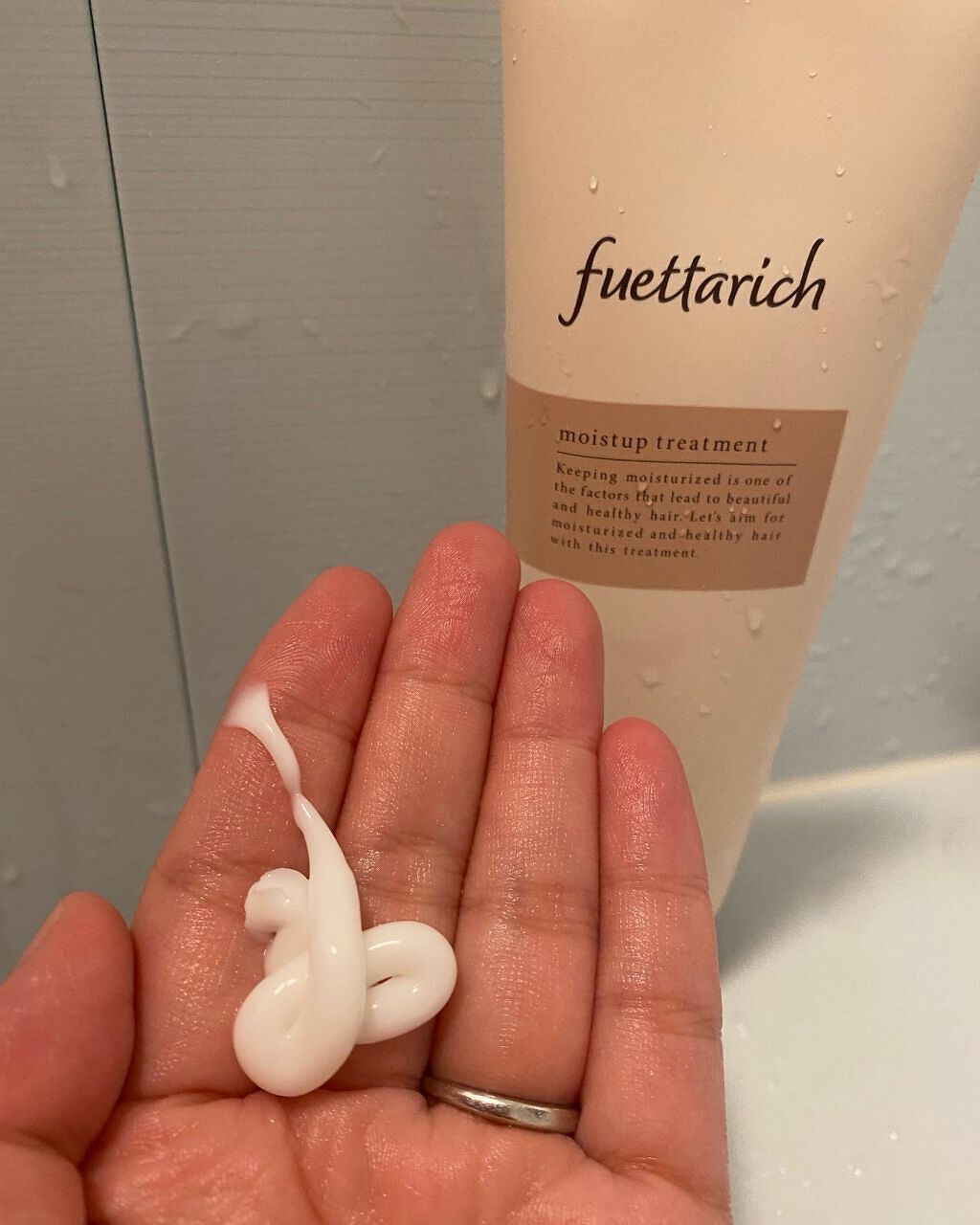 モイストアップ ジェル シャンプー/トリートメント/fuettarich (フエッタリッチ)/サロンシャンプーを使ったクチコミ（2枚目）