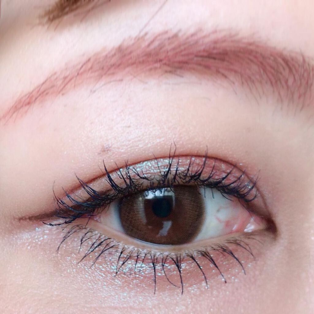 ロング&カールマスカラ 69 NAVY/#4me by GU/マスカラを使ったクチコミ（2枚目）