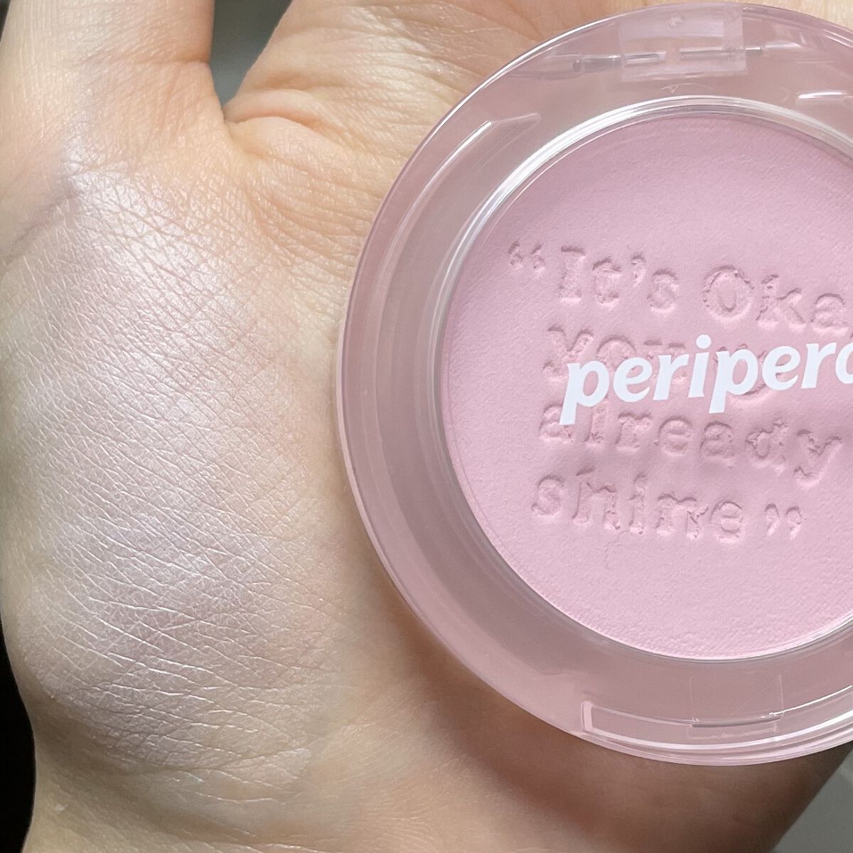 ピュア ブラッシュド サンシャイン チーク/PERIPERA/パウダーチークを使ったクチコミ（2枚目）