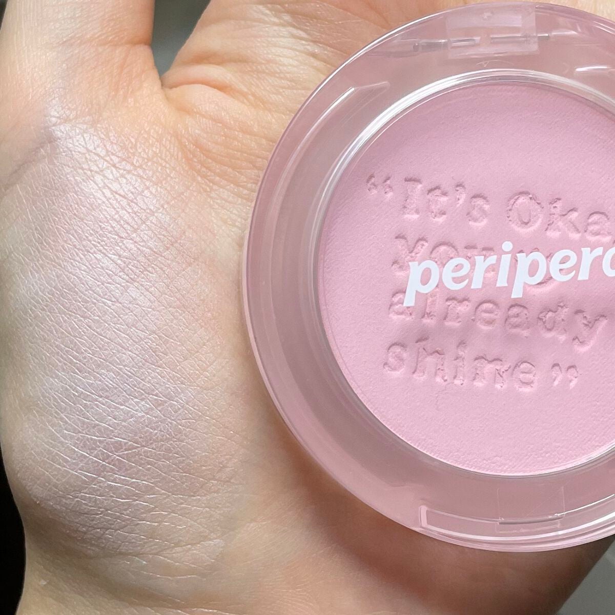 ピュア ブラッシュド サンシャイン チーク/PERIPERA/パウダーチークを使ったクチコミ(2枚目)