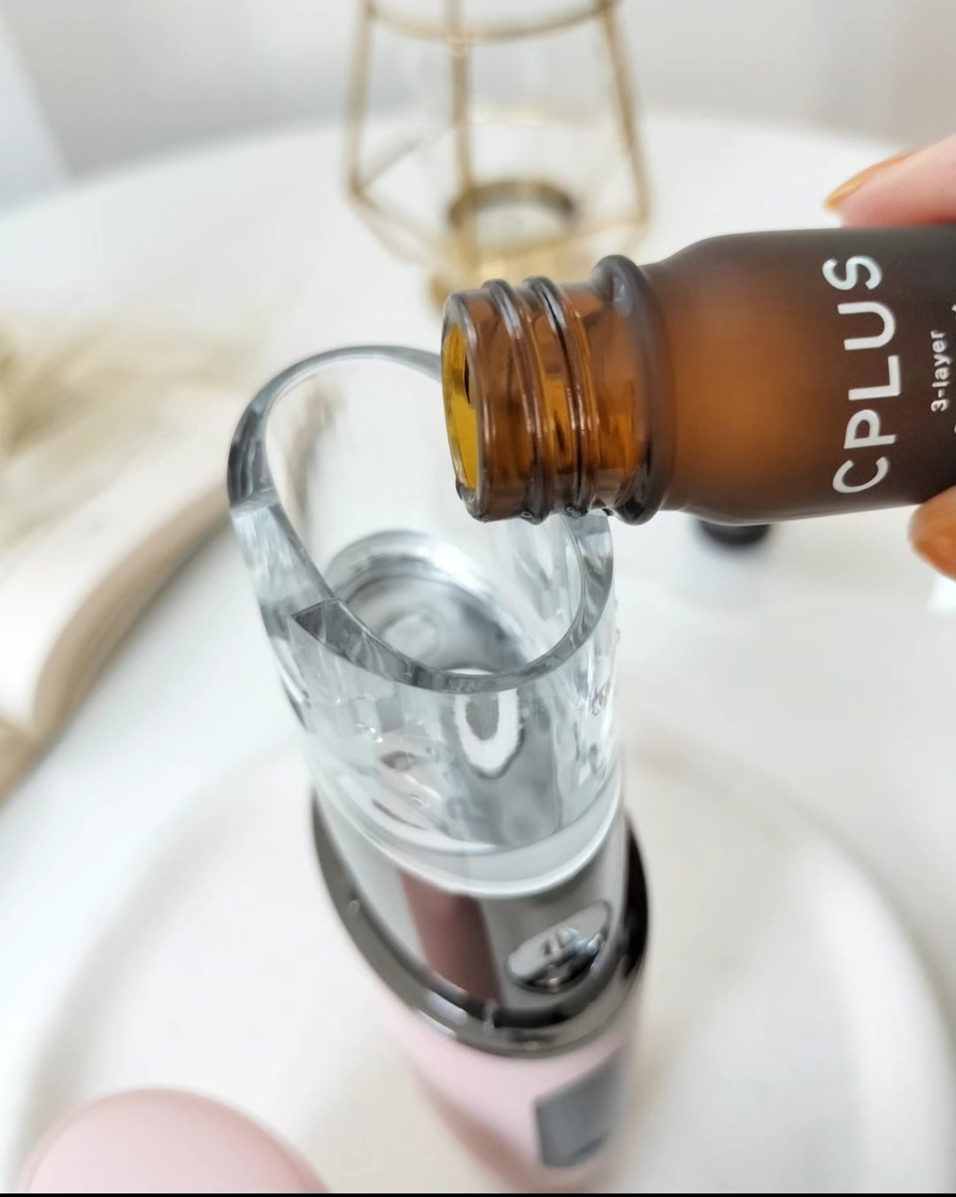 ハンディミストセット/CPLUS/美容液を使ったクチコミ（3枚目）