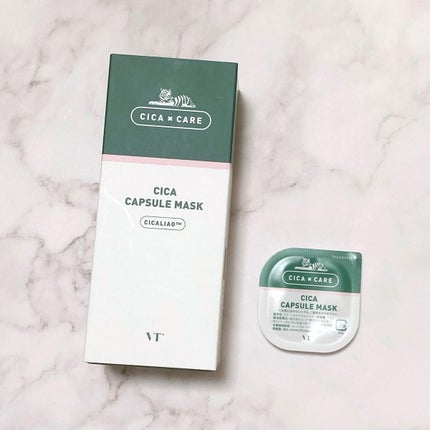 CICA カプセルマスク/VT/洗い流すパック・マスクを使ったクチコミ(2枚目)