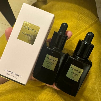 ルミエール ヴァイタルC/FEMMUE/ブースター・導入液を使ったクチコミ(1枚目)