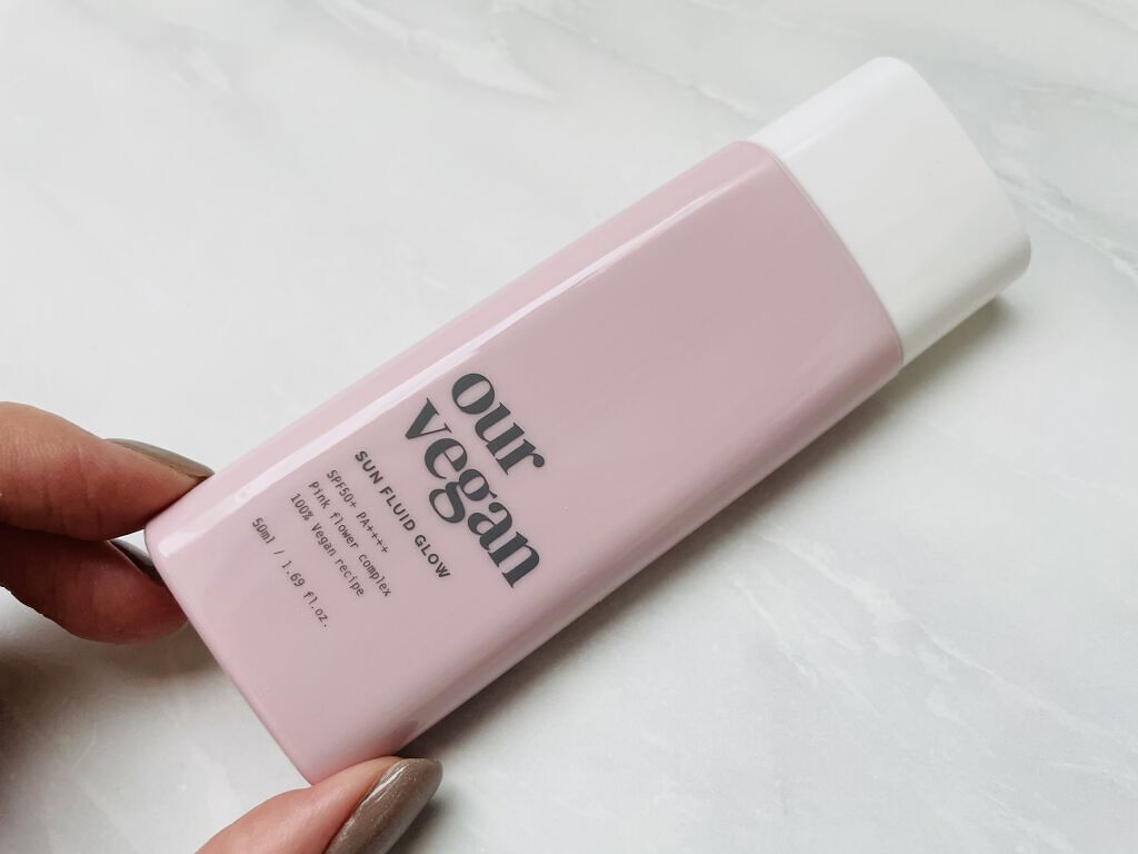 アワーヴィーガン サンプルイド グロー/manyo/化粧下地を使ったクチコミ（1枚目）