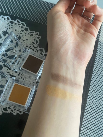 パラドゥ シングルアイシャドウ /パラドゥ/単色アイシャドウを使ったクチコミ(4枚目)