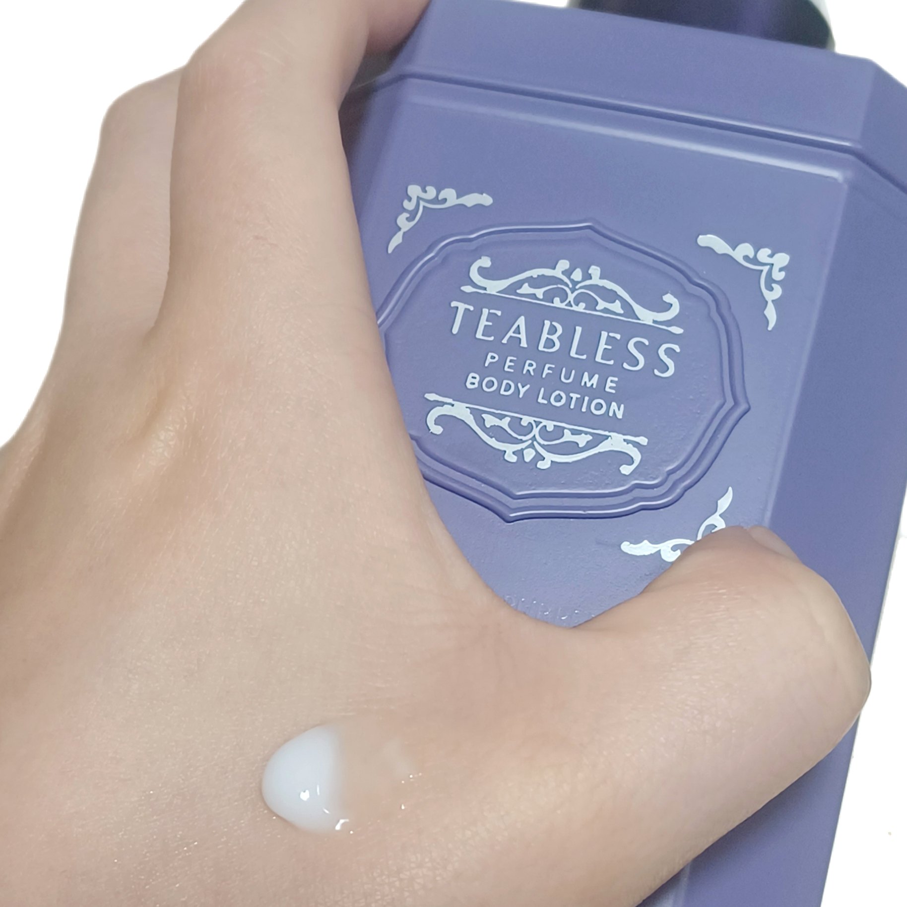 パフュームボディローション セイジアンバーパープルティー/TEABLESS/ボディローションを使ったクチコミ（3枚目）