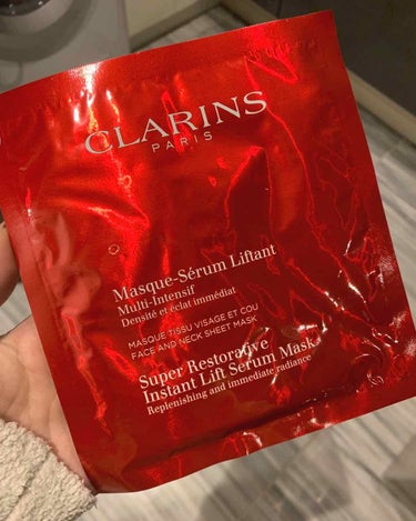 スープラ シートマスク/CLARINS/シートマスク・パックを使ったクチコミ（1枚目）