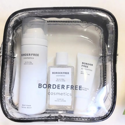ミニサイズスキンケアセット/BORDER FREE cosmetics/トライアルキットを使ったクチコミ(2枚目)