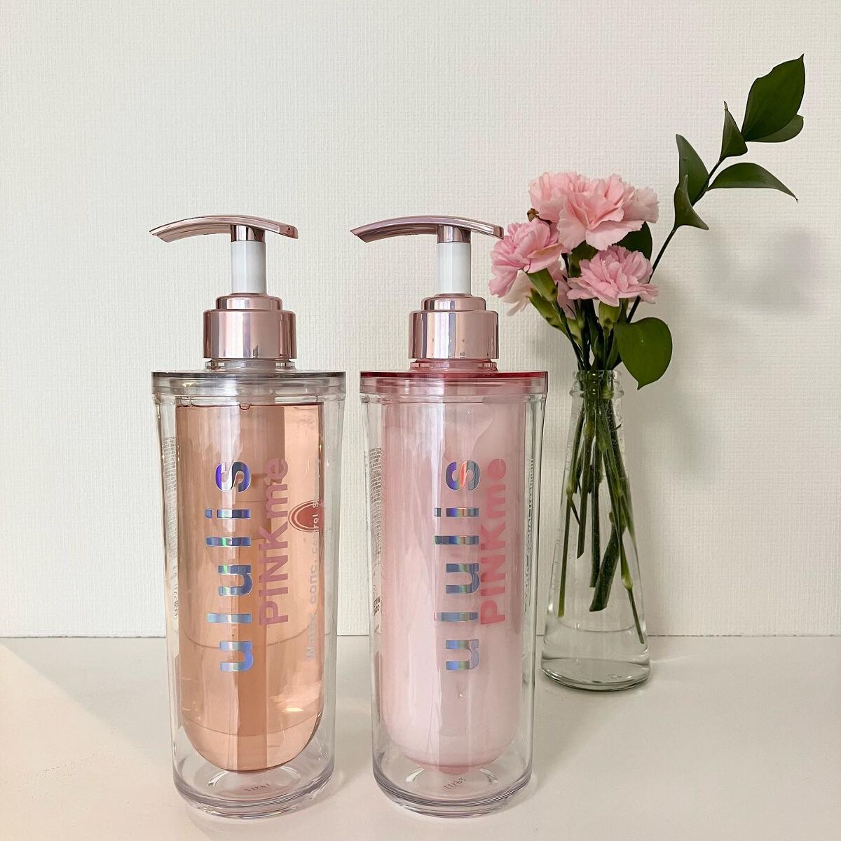 ウォーターコンク モイスト シャンプー(桜ver.)/ヘアトリートメント(桜ver.)/ululis/市販シャンプーを使ったクチコミ(1枚目)