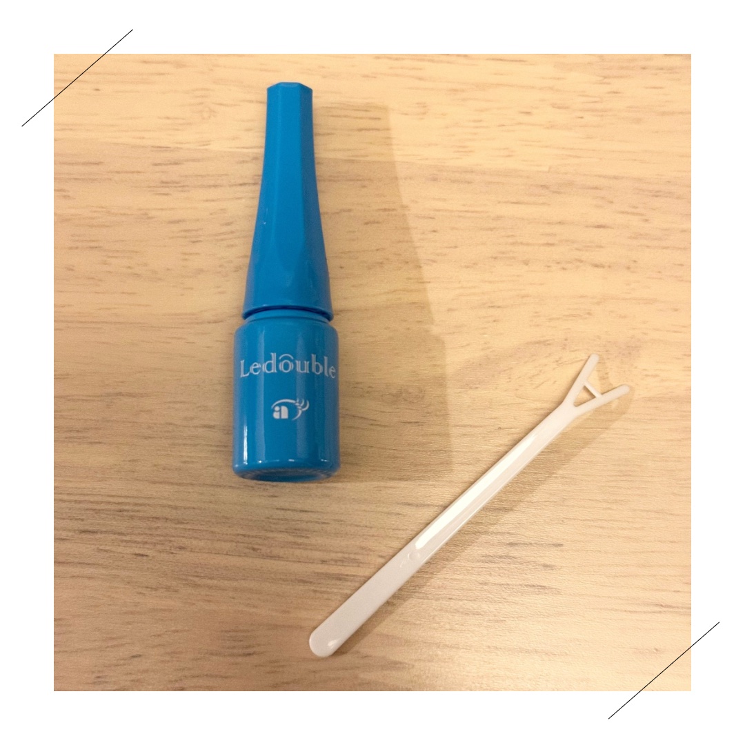 ルドゥーブル プレミアム ルドゥーブルプレミアム×ハンギョドン/ルドゥーブル/二重まぶた用アイテムを使ったクチコミ（2枚目）