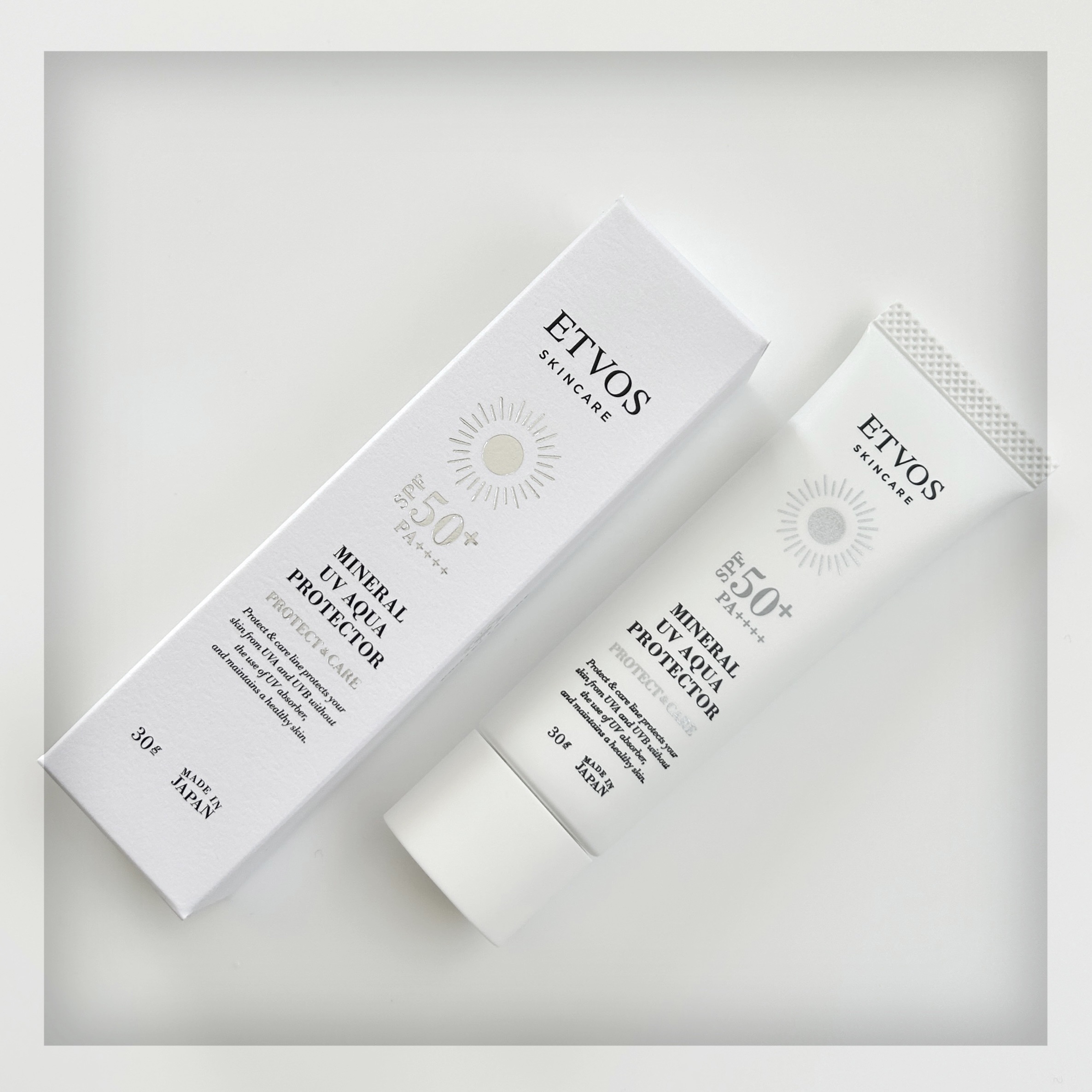 ミネラルUVアクアプロテクター/エトヴォス/日焼け止めローションを使ったクチコミ（1枚目）