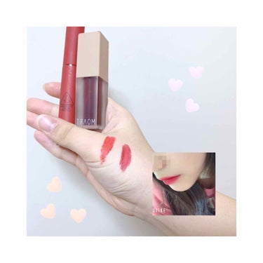 3CE VELVET LIP TINT/3CE/口紅を使ったクチコミ（1枚目）