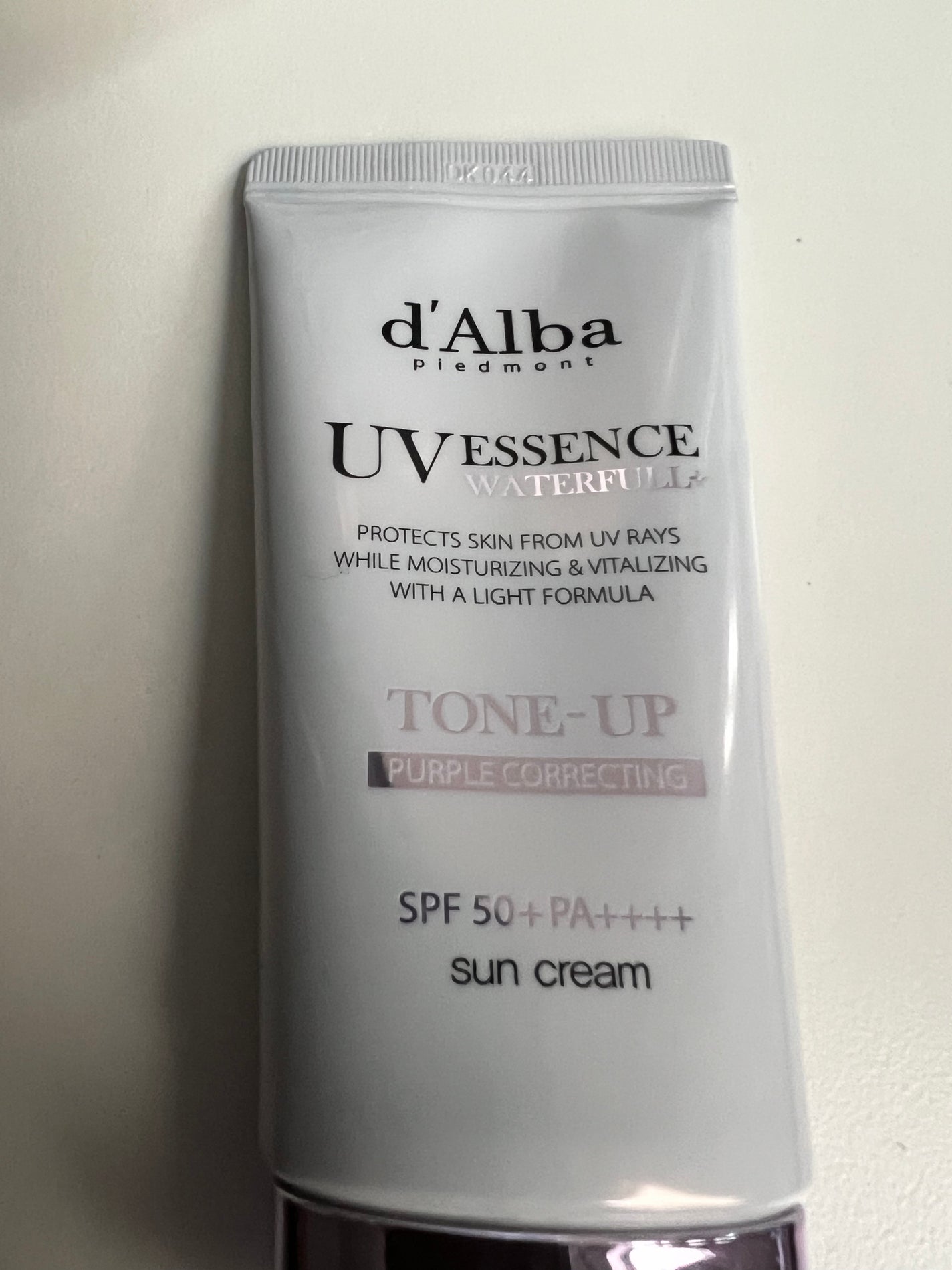 ダルバ ウォータフル トーンアップ サンクリーム(パープル)/ダルバ/日焼け止めクリームを使ったクチコミ(1枚目)