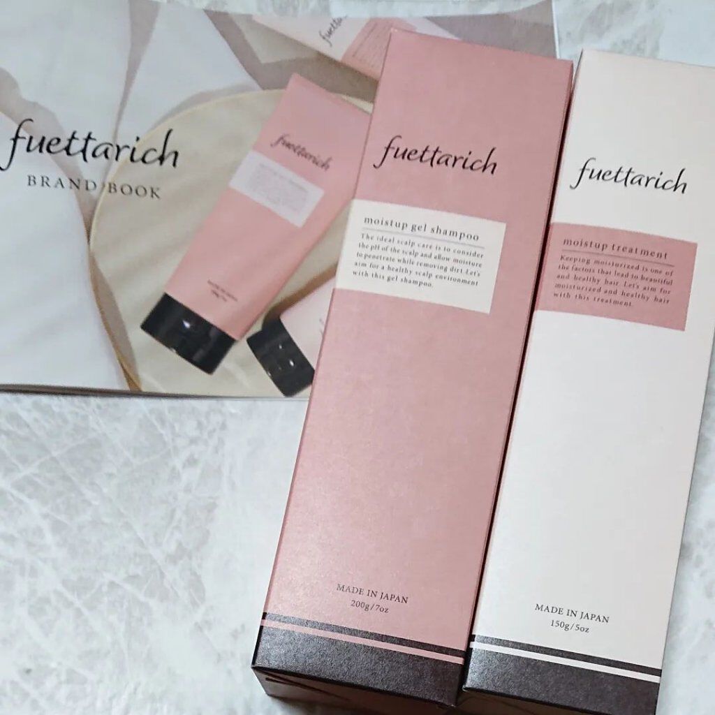 モイストアップ ジェル シャンプー/トリートメント/fuettarich (フエッタリッチ)/サロンシャンプーを使ったクチコミ（1枚目）