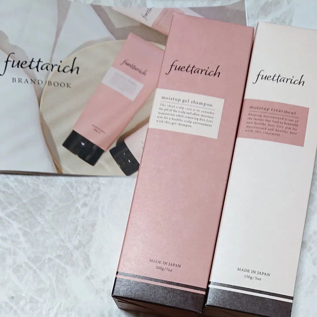 モイストアップ ジェル シャンプー/トリートメント/fuettarich (フエッタリッチ)/サロンシャンプーを使ったクチコミ(1枚目)
