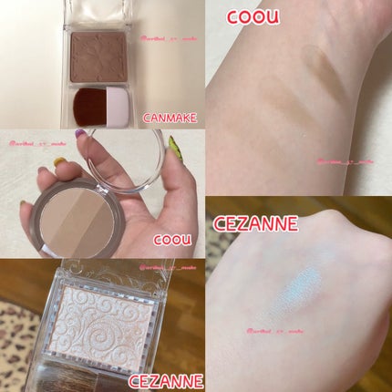 パールグロウハイライト/CEZANNE/パウダーハイライトを使ったクチコミ(2枚目)
