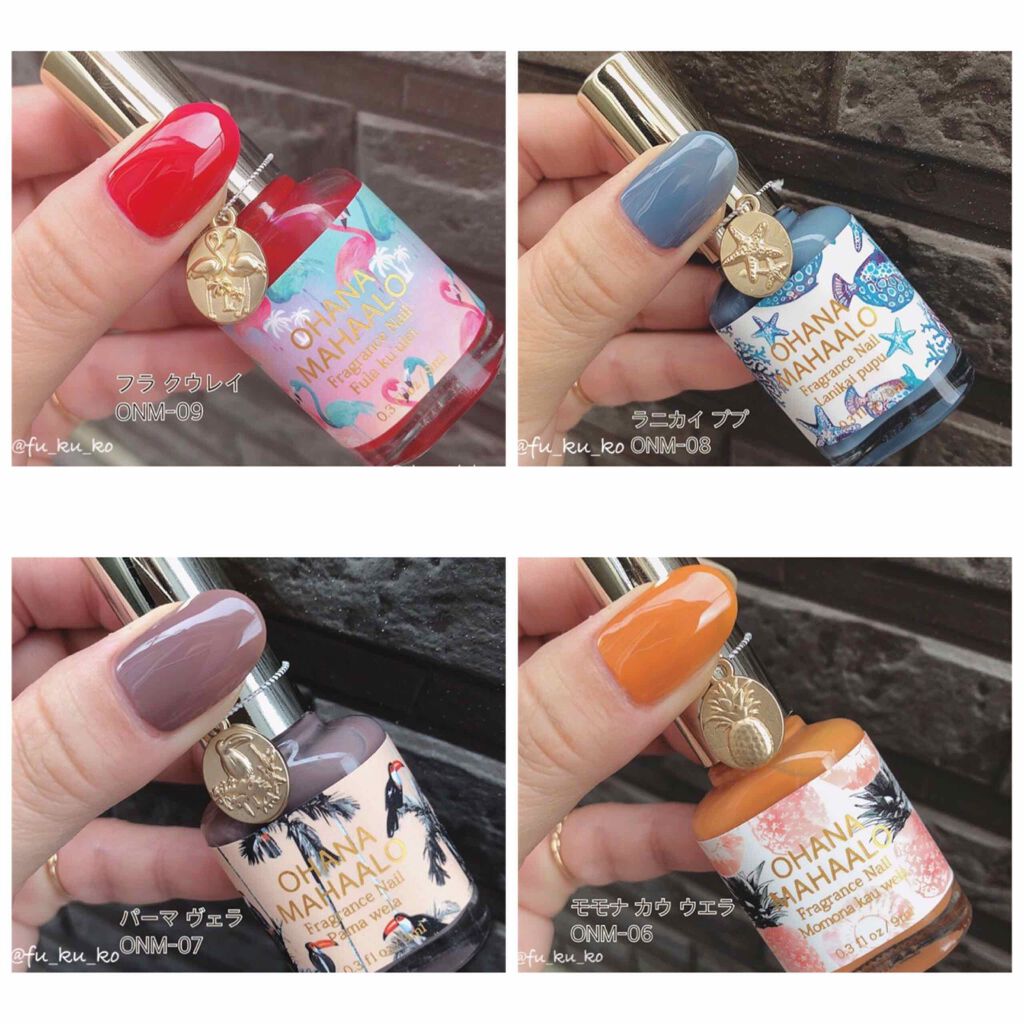 オハナ・マハロ フレグランスネイル 〈ピカケ アウリィ〉/OHANA MAHAALO/マニキュアを使ったクチコミ(2枚目)