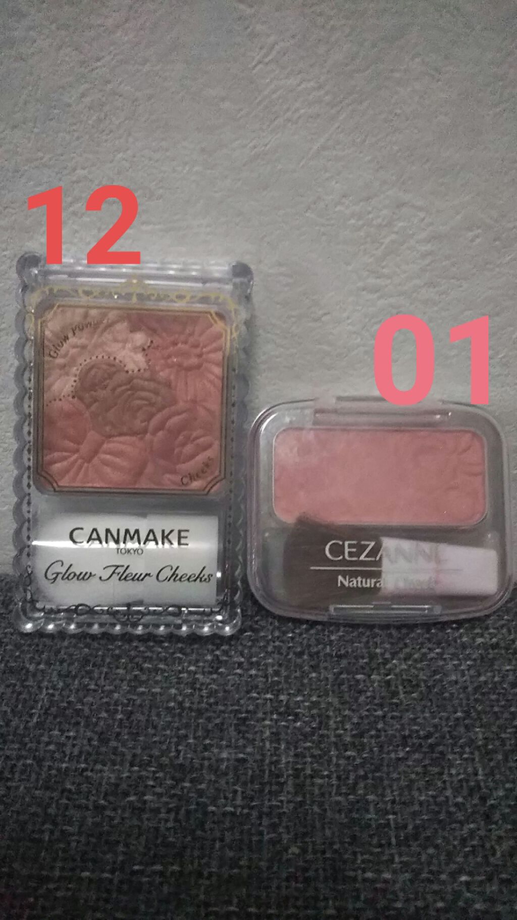 ナチュラル チークN/CEZANNE/パウダーチークを使ったクチコミ（2枚目）