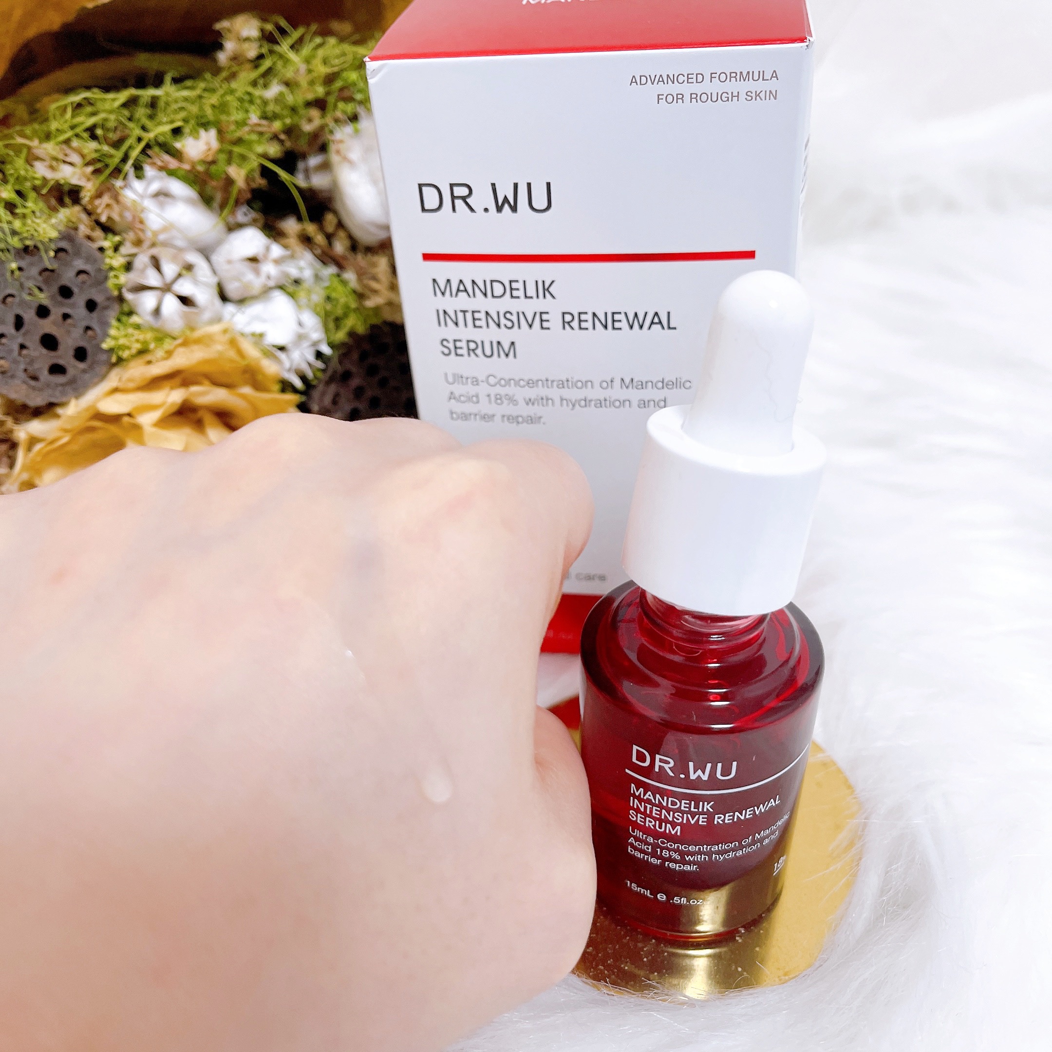 マンデリック インテンシブ 18%セラム/DR.WU/美容液を使ったクチコミ（3枚目）