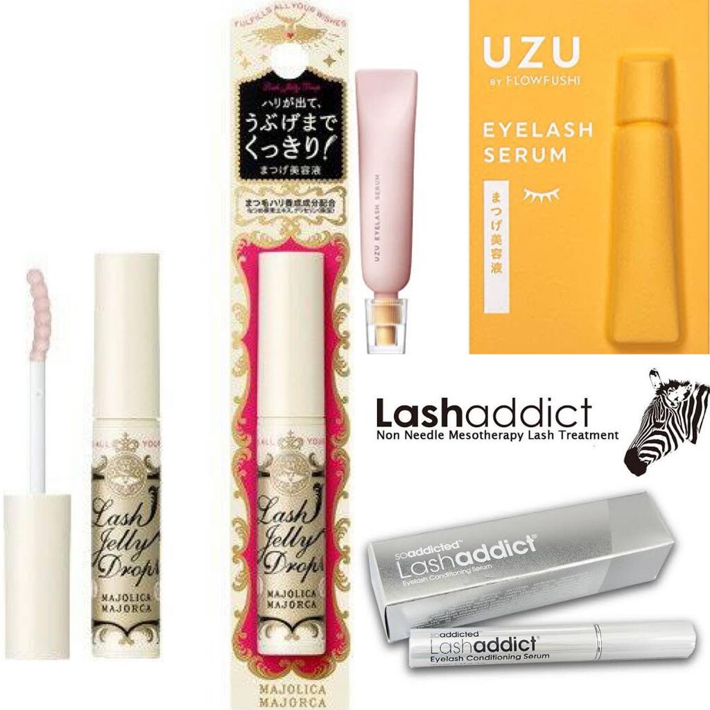 ラッシュジェリードロップ　ＥＸ/MAJOLICA MAJORCA/まつげ美容液を使ったクチコミ（3枚目）