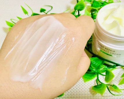 濃厚リペア プロテクトクリーム/スキンコットン/オールインワン化粧品を使ったクチコミ(4枚目)