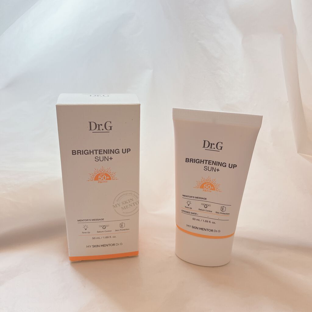 ブライトニングアップサンプラス/Dr.G/日焼け止めクリームを使ったクチコミ(2枚目)
