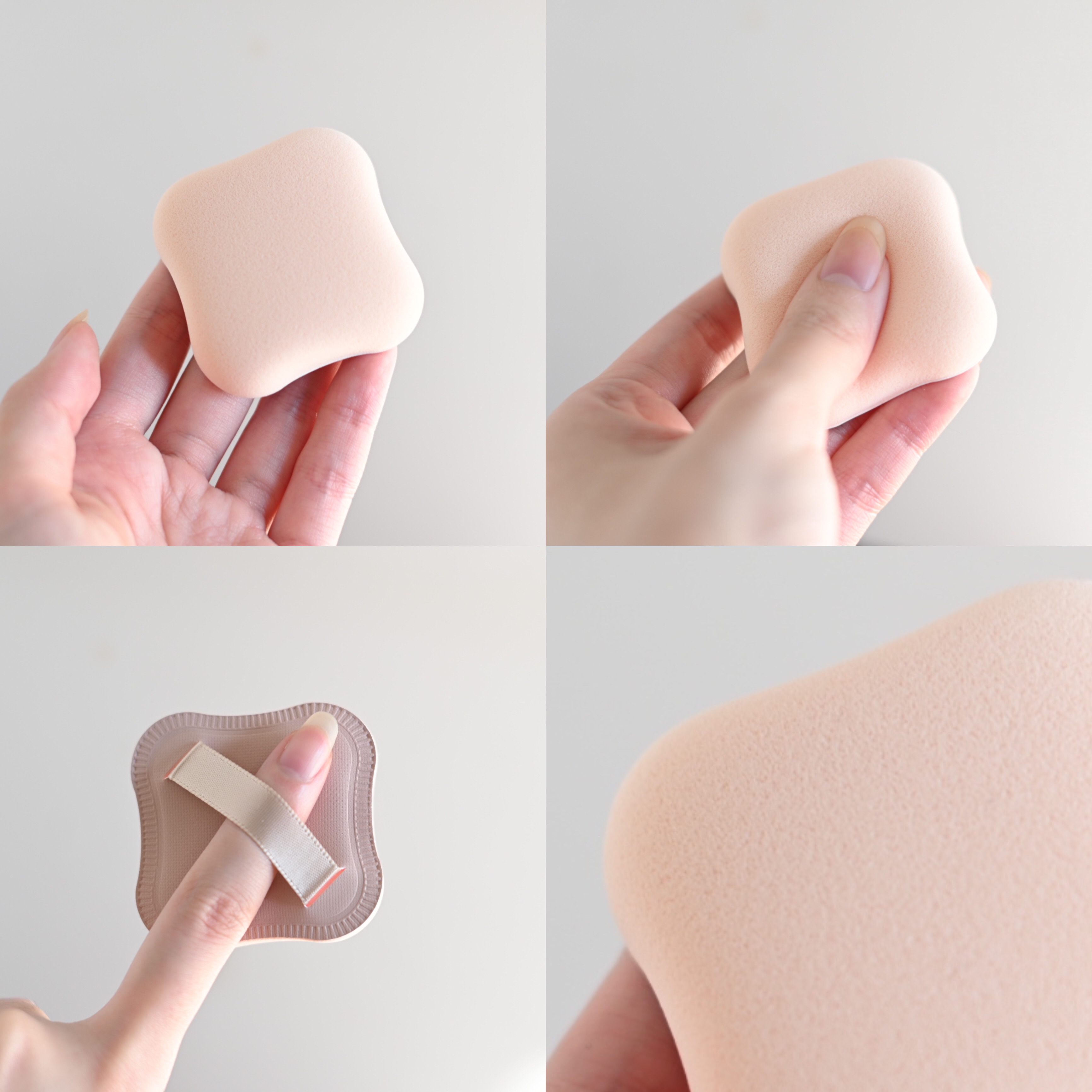 バリュースポンジN ハウス型タイプS 30P/ロージーローザ/パフ・スポンジを使ったクチコミ（3枚目）