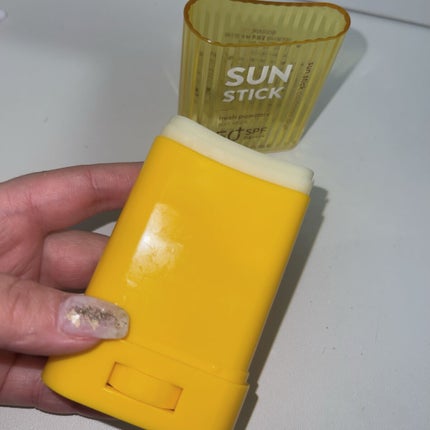 パウダリーUVアロエスティック SPF50+/PA++++/ネイチャーリパブリック/日焼け止めスティックを使ったクチコミ(2枚目)