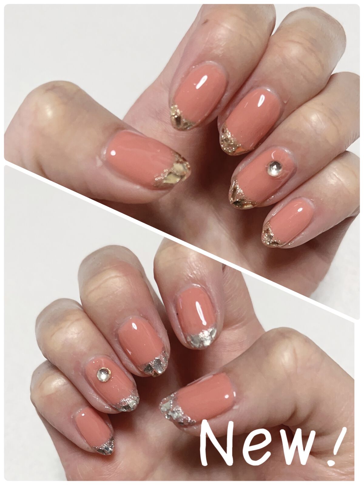 ジェルネイル（ライト対応）/セリア/ジェルネイルを使ったクチコミ（1枚目）