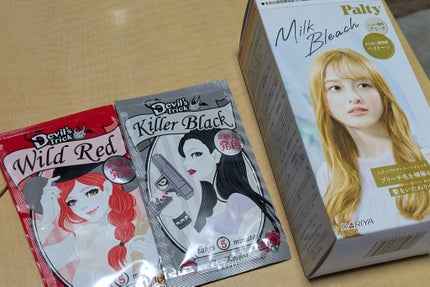 デビルズトリック/クイスクイス/ヘアカラーを使ったクチコミ(1枚目)