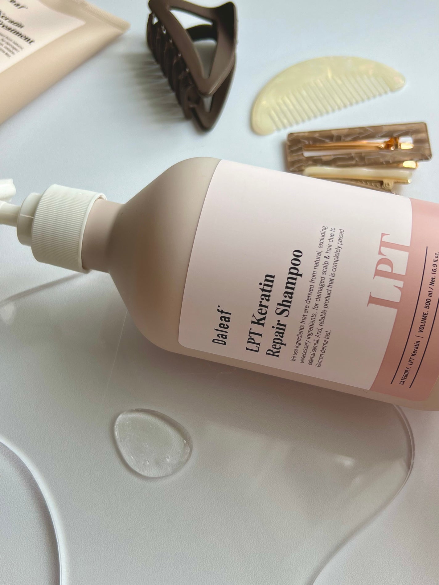 LPTケラチンリペアトリートメント/Daleaf/洗い流すヘアトリートメントを使ったクチコミ(3枚目)