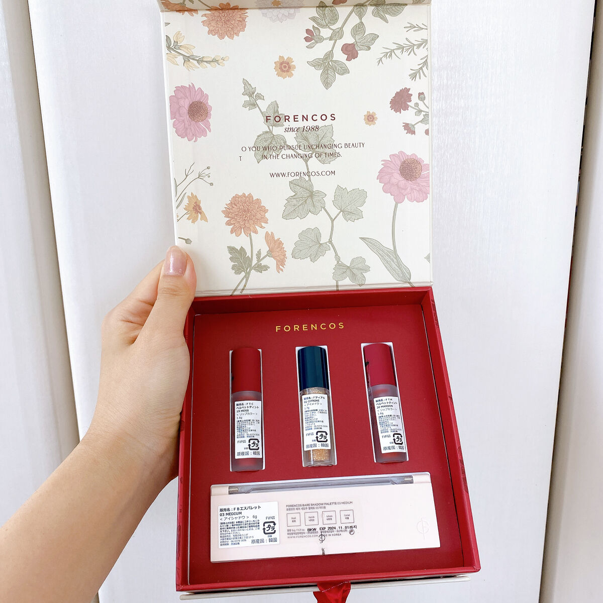 タトゥーベルベットティント #30 マルーン/フォレンコス/リップティントを使ったクチコミ（3枚目）