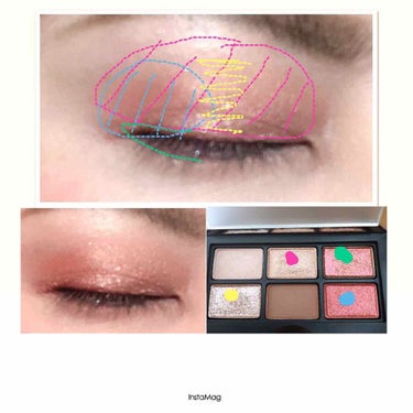 ナーズイスト ウォンテッド ミニアイシャドーパレット/NARS/アイシャドウパレットを使ったクチコミ（1枚目）