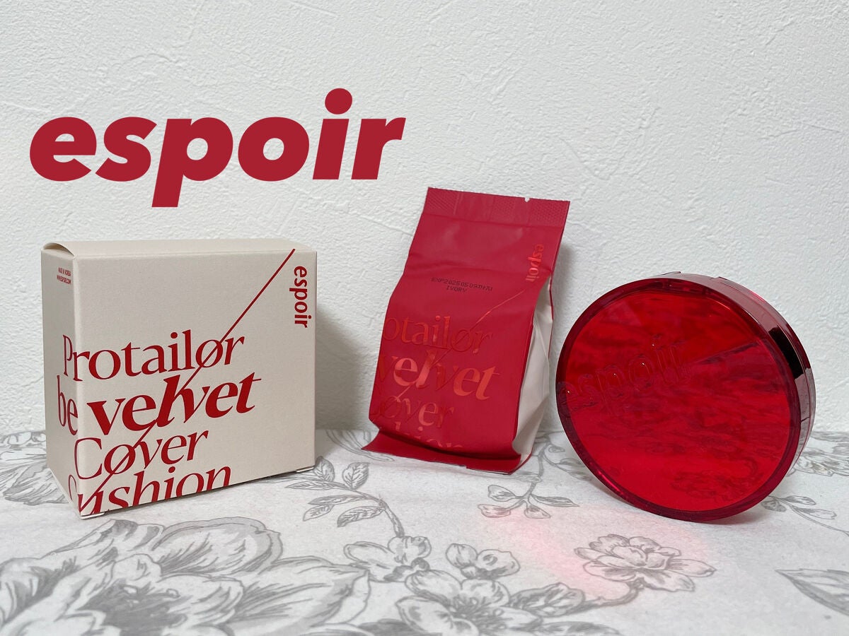 プロテーラービーベルベットカバークッション/espoir/クッションファンデーションを使ったクチコミ(5枚目)
