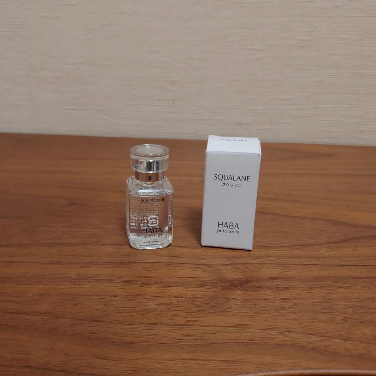 高品位「スクワラン」/HABA/フェイスオイルを使ったクチコミ（1枚目）