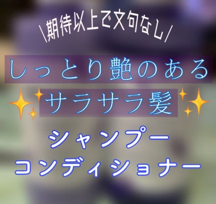 レヴール リッチ&モイスト シャンプー/トリートメント/Reveur(レヴール)/市販シャンプーを使ったクチコミ(1枚目)