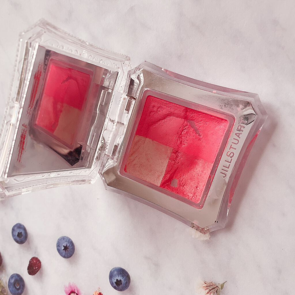 ミックスブラッシュ コンパクト N/JILL STUART/パウダーチークを使ったクチコミ(4枚目)