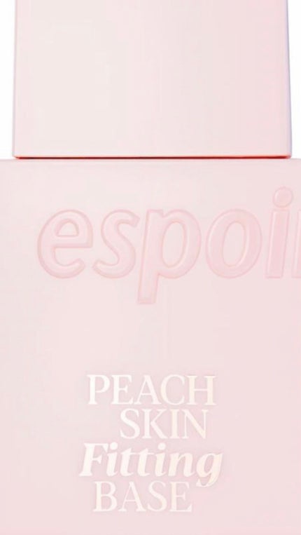 ピーチスキンフィッティングベース/espoir/化粧下地を使ったクチコミ(2枚目)