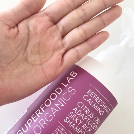 スーパーフードラボ オーガニックス シルキーリッチ シャンプー&トリートメント/SUPERFOOD LAB/市販シャンプーを使ったクチコミ(2枚目)