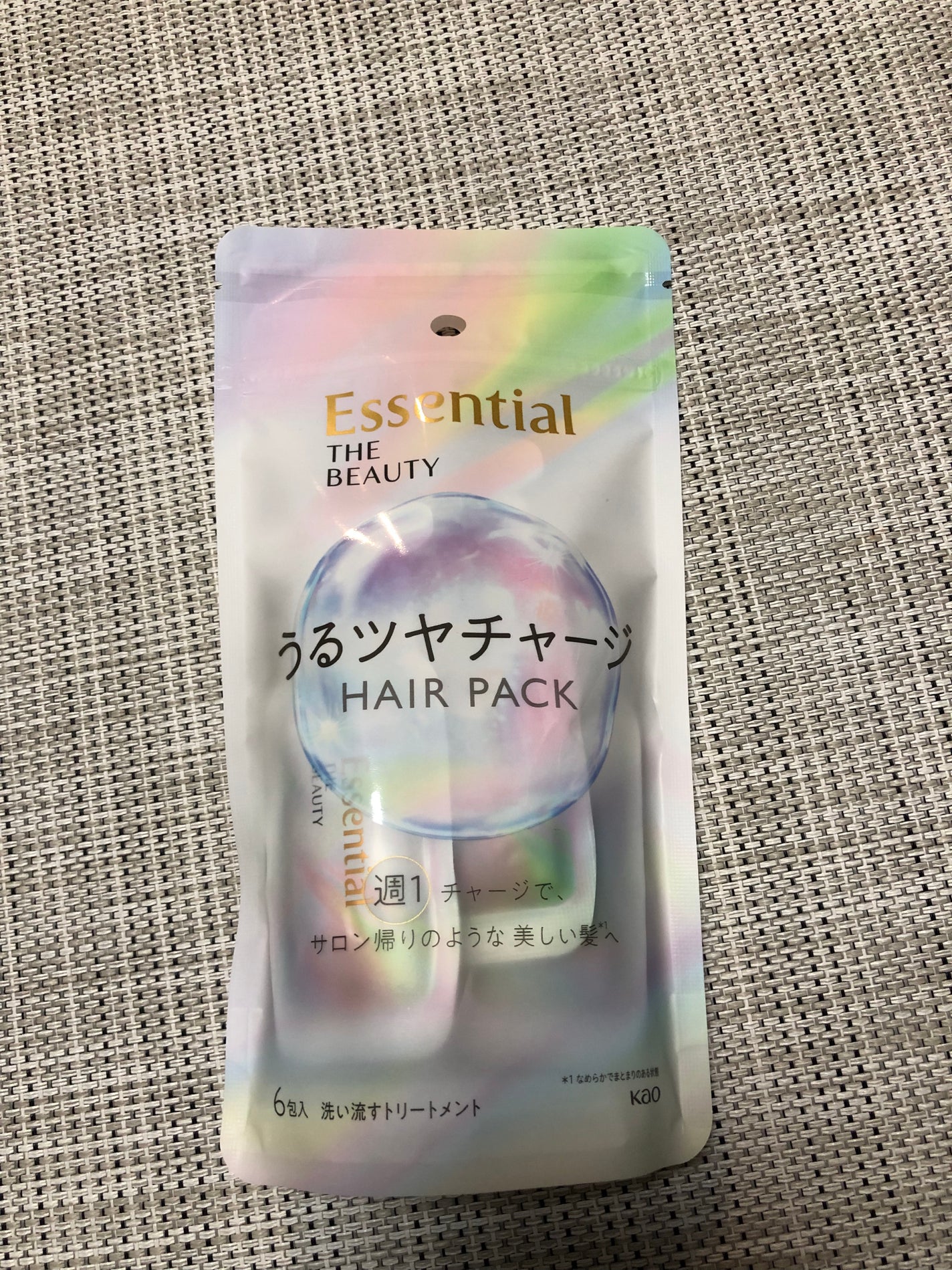 ザビューティ うるツヤチャージヘアパック/エッセンシャル/ヘアマスク・ヘアパックを使ったクチコミ(1枚目)