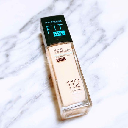 フィットミー リキッドファンデーション R/MAYBELLINE NEW YORK/リキッドファンデーションを使ったクチコミ(1枚目)