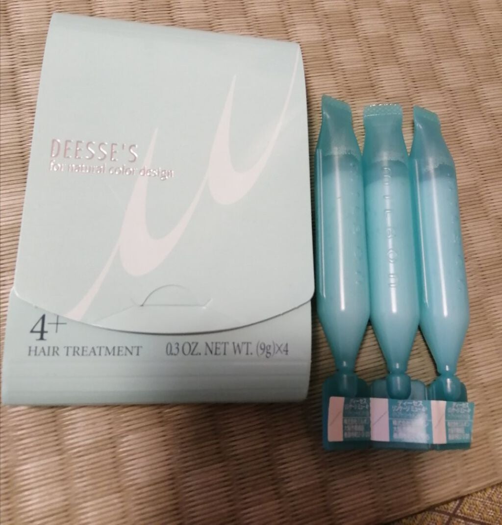 ディーセス リンケージ ミュー 4+/ディーセス リンケージ/洗い流すヘアトリートメントを使ったクチコミ(1枚目)
