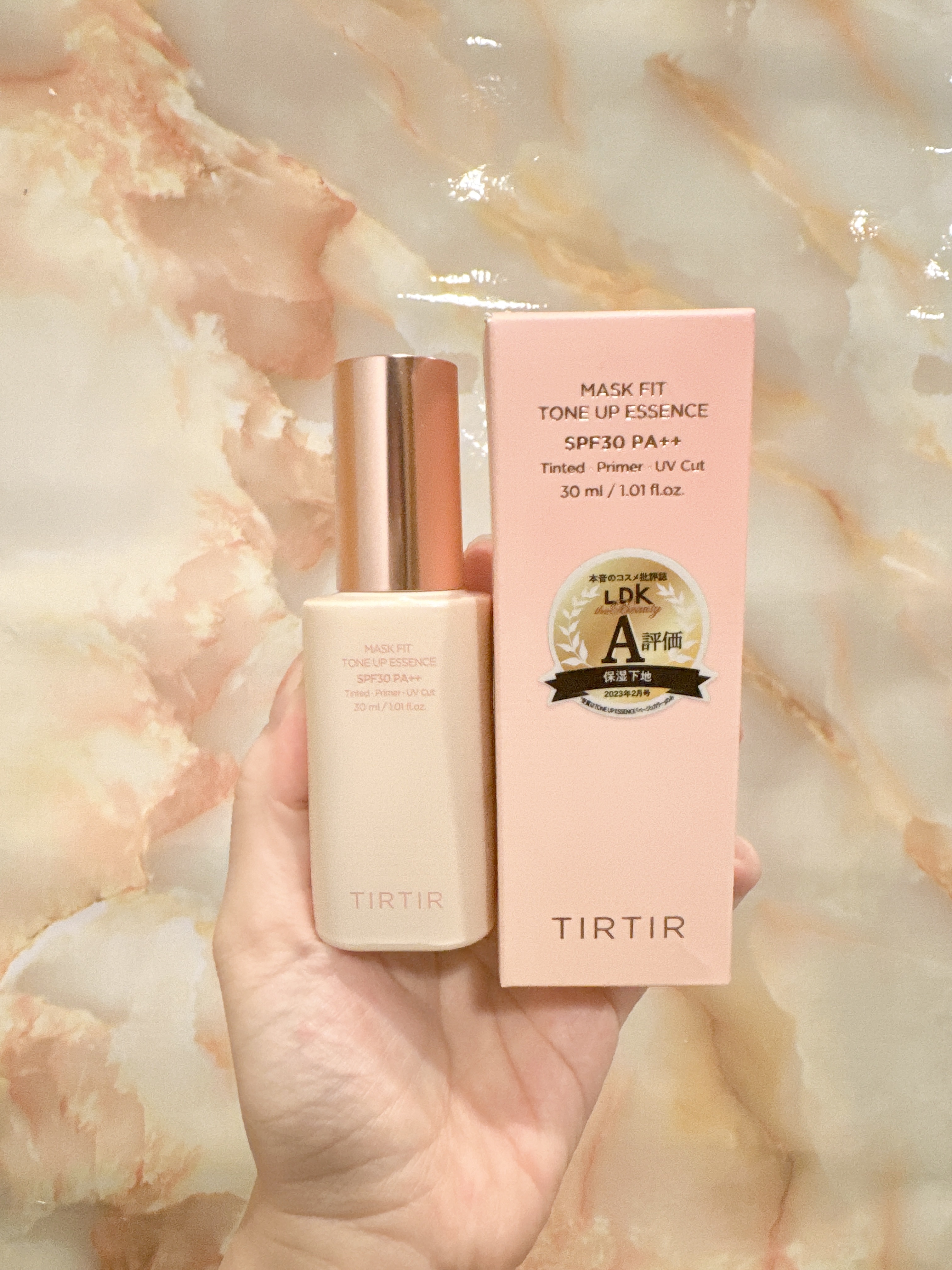 マスクフィットトーンアップエッセンス/TIRTIR(ティルティル)/化粧下地を使ったクチコミ（1枚目）