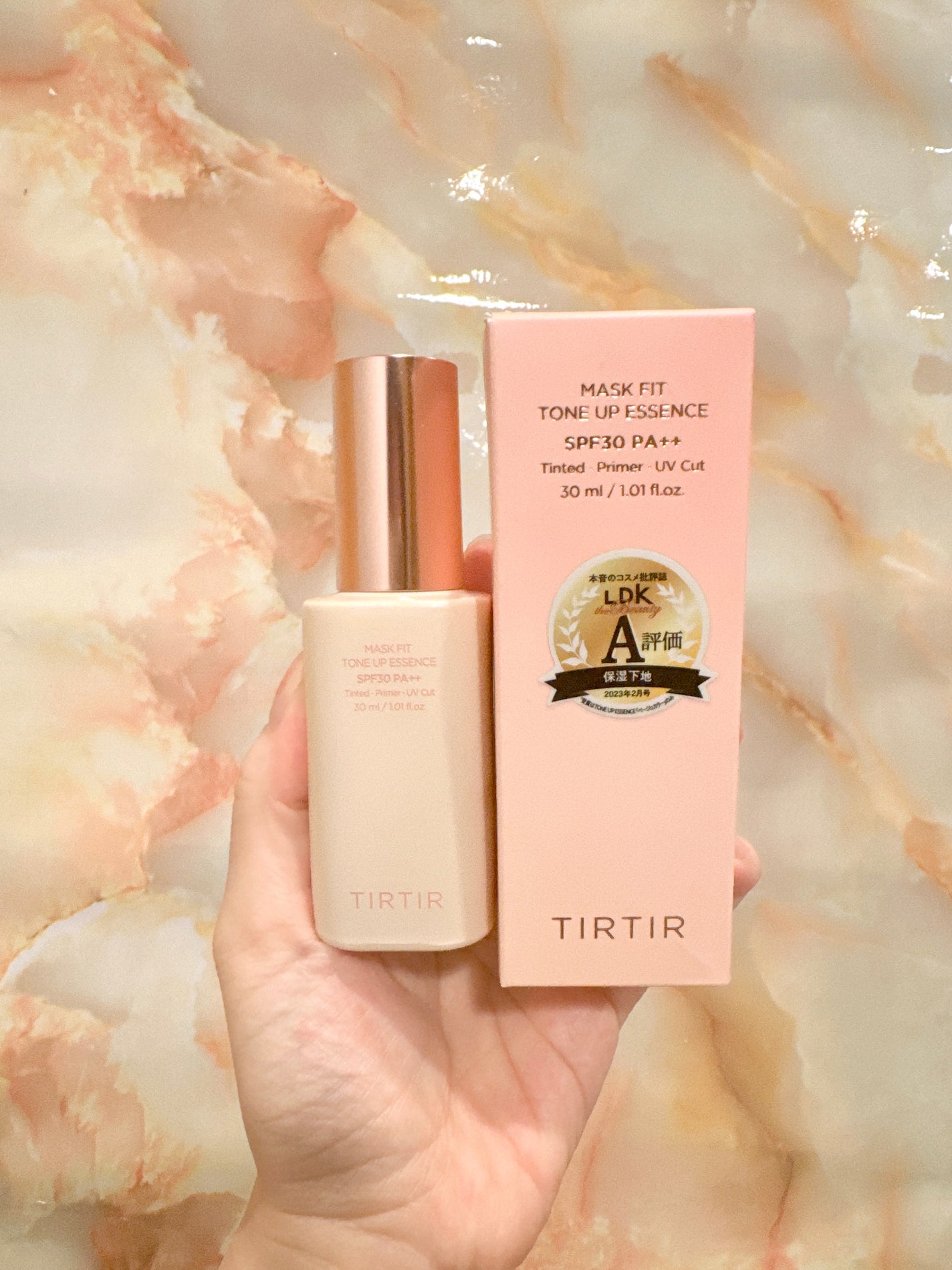 マスクフィットトーンアップエッセンス/TIRTIR(ティルティル)/化粧下地を使ったクチコミ(1枚目)