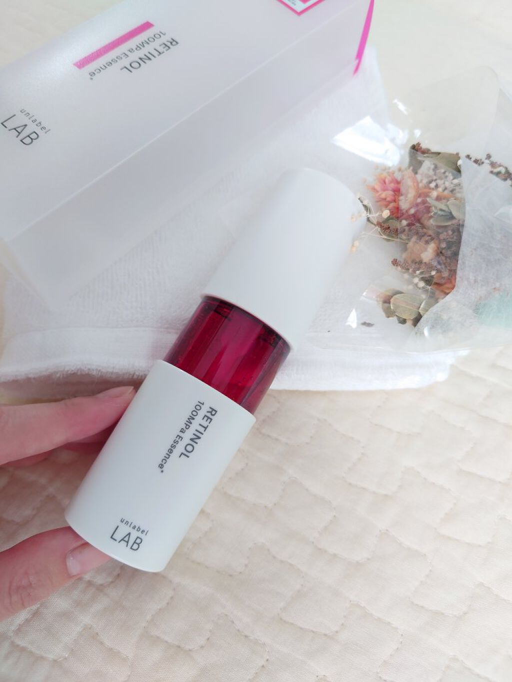 Rエッセンス/unlabel/美容液を使ったクチコミ（1枚目）