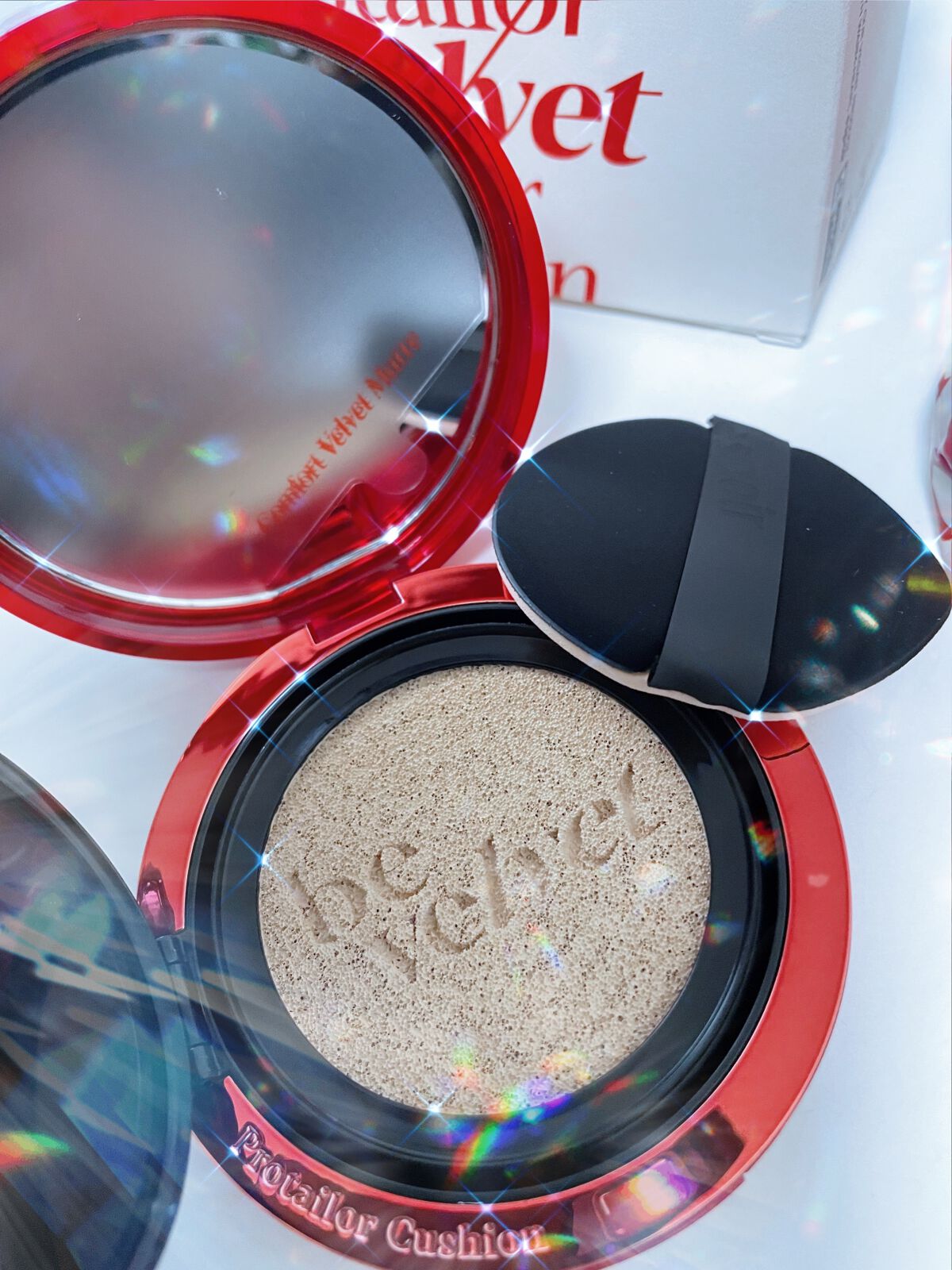 プロテーラービーベルベットカバークッション/espoir/クッションファンデーションを使ったクチコミ（2枚目）