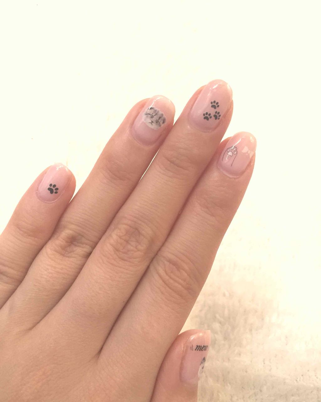 ネイルシール/DAISO/ネイルシールを使ったクチコミ（2枚目）