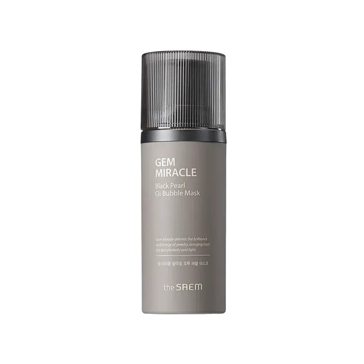 ジェムミラクル ブラックパール O2バブルマスク the SAEM