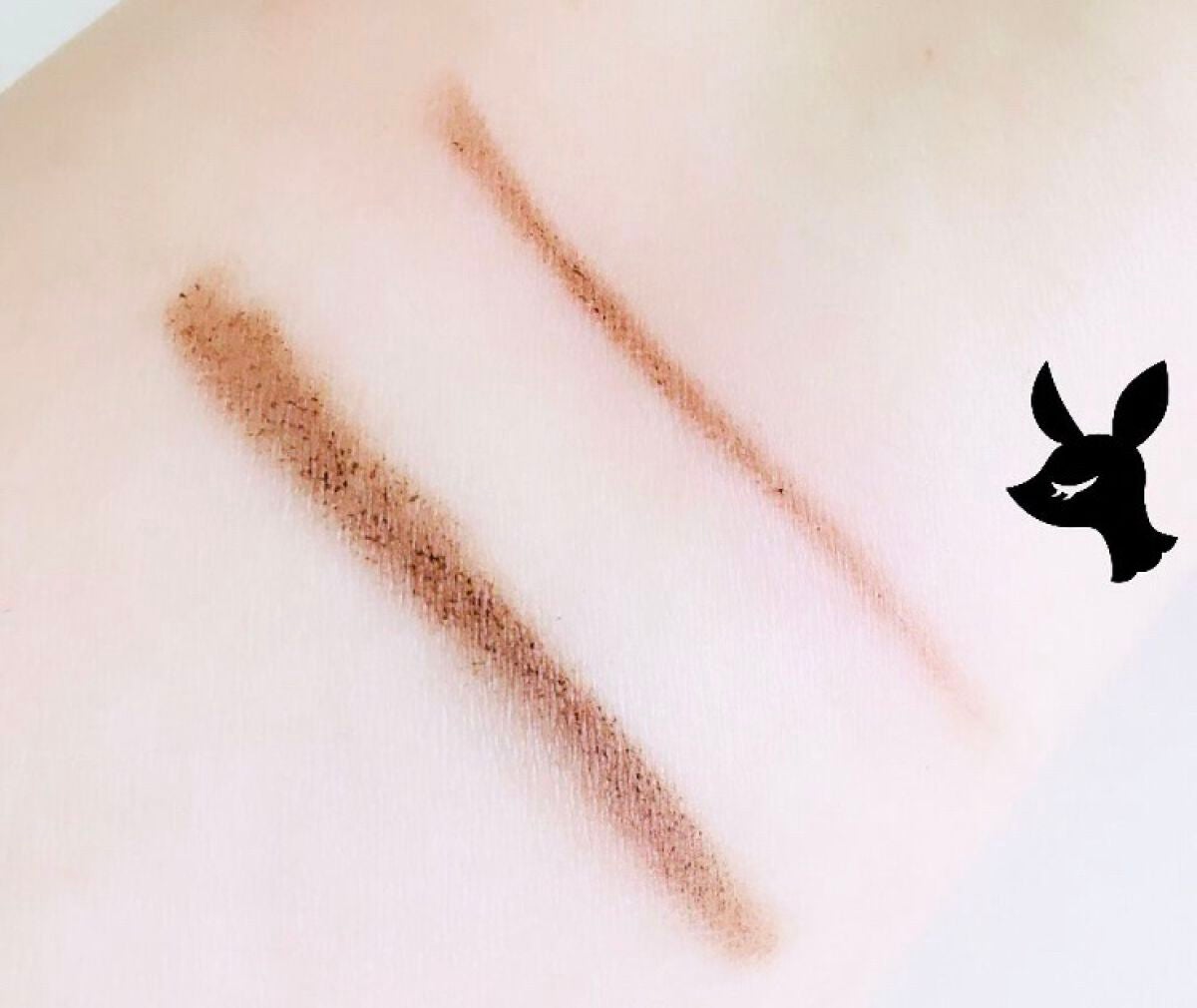 ブラシ付きアイブロウ繰り出し/CEZANNE/アイブロウペンシルを使ったクチコミ(3枚目)