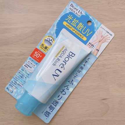ビオレUV アクアリッチ ライトアップエッセンス/ビオレ/日焼け止めクリームを使ったクチコミ(2枚目)